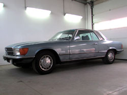 Oldtimer- Restauration, Mercedes Benz W107