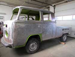 VW T2 Doka Restaurierung