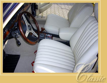 Mercedes 115 Bj. 1975 :: Sattlerarbeiten